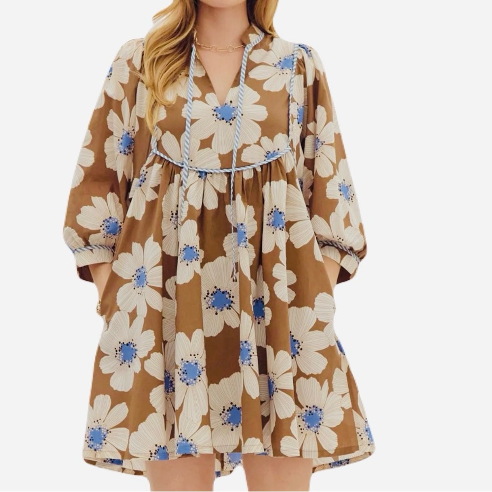 Entro 2x dress with pockets. Never wore